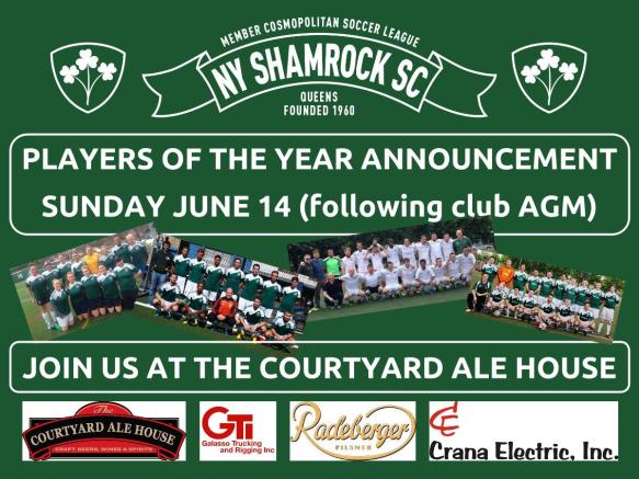 shamrocks player of the year