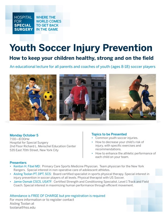Youth Soccer Injury Prevention