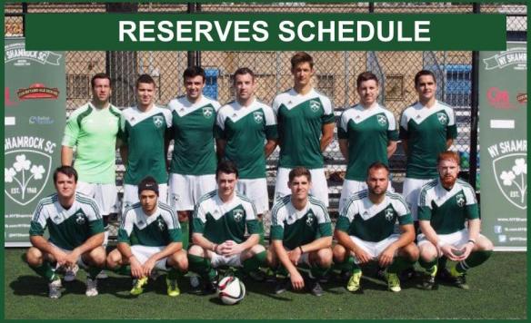 Reserves schedule photo