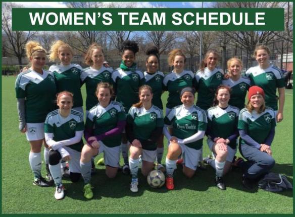 women's team schedule photo