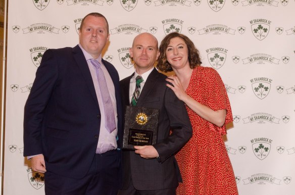 Shamrocks banquet honorees 04