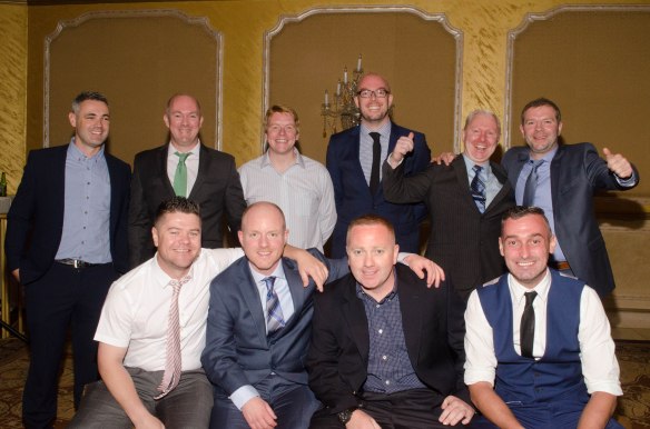 Shamrocks banquet team photo 01