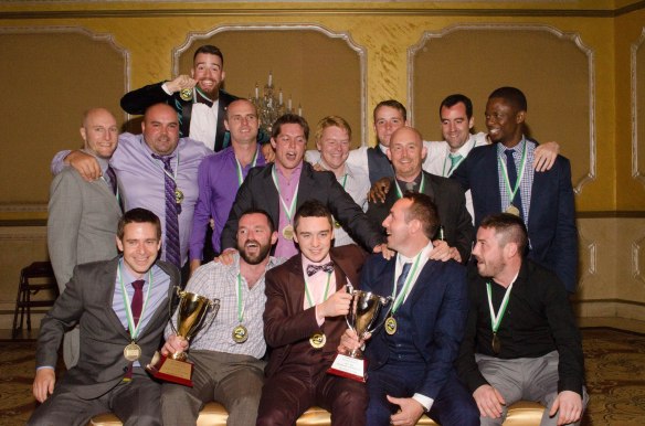 Shamrocks banquet team photo 04