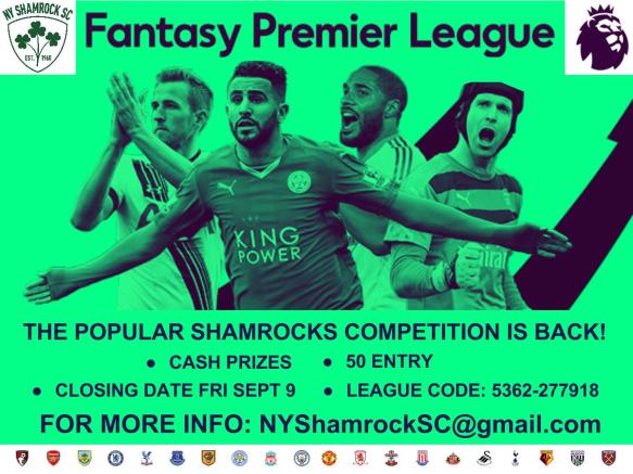 FACEBOOK shamrocks fantasy premier league 2016-17 (1)