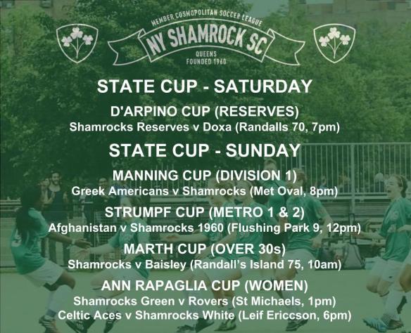 STATE CUP SCHEDULE - 2018_19